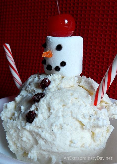 Did you use this for christmas? Easy Sweets and Treats for Christmas :: Snowman Sundaes ...