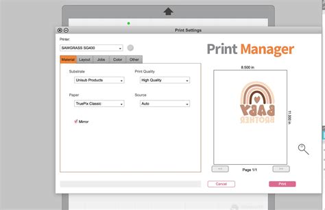 New! How to Print to Sawgrass SG500 or SG1000 from Silhouette Studio in ...