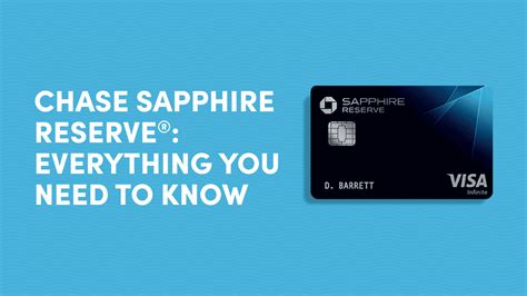 Chase Sapphire Reserve Everything You Need To Know