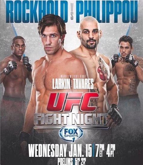 Luke Rockhold Vs Costa Philippou