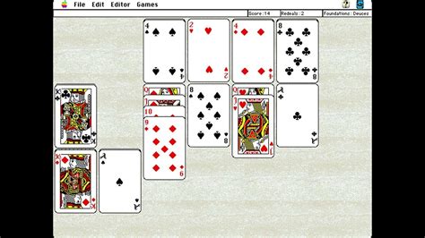 Apple Macintosh Longplay King Of Solitaire Canfield Storehouse