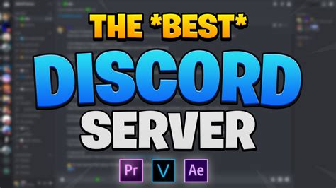 The Best Discord Server For Editor And Motion Designer Youtube