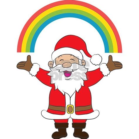 lgbt santa rainbow gay lgbtq christmas hol journal by admin cp139698147 cafepress