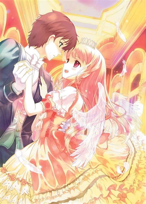 Anime Couple Prince And Princess Sweet Couple Dance