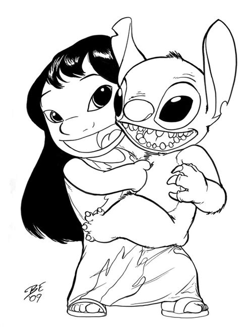 lilo and stitch coloring pages characters by bureiku free printable 12864 the best porn website