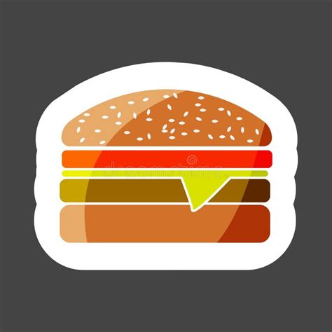 Hamburger Layers Icon Stock Illustrations 203 Hamburger Layers Icon