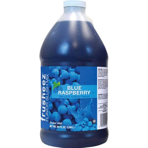Gold Medal Frusheez Blue Raspberry 12 Gal Flavor Slush Mix Bender