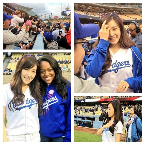 [picture] 130507 Tiffany With Courtney Jones At La Dodgers Stadium ~ Girls