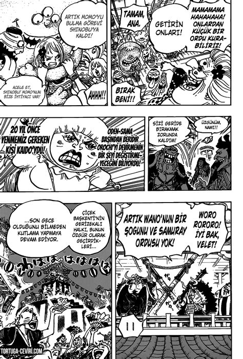 One Piece One Piece 986 Tortuga Çeviri