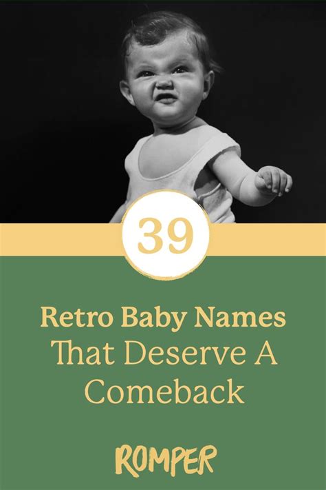 39 Baby Names From The 1950s That Deserve A Comeback Baby Names