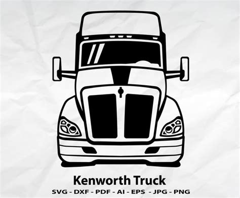 Kenworth Truck Svg Kenworth Svg Semi Trailer Svg Trac Vrogue Co