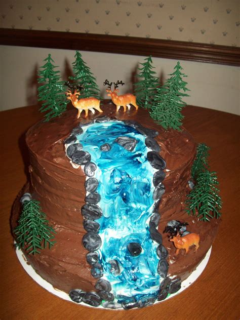 Pin By Heather Cook On Bake My Day Themed Cakes Waterfall Cake