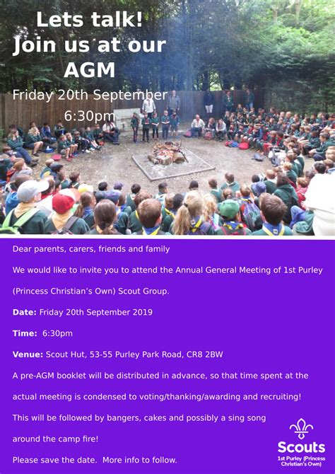 Lets Talk Join Us At Our Amg 1st Purley Scout Group