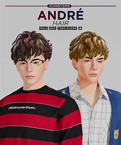 Johnnysims André Hair Info Base Game Compatible 2 Versions
