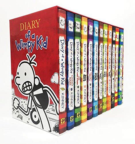 Diary Of A Wimpy Kid Box Of Books By Kinney