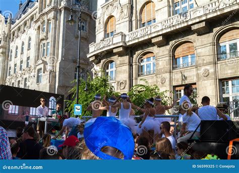 Pride Day Gay Parade In Budapest Hungary Editorial Image Image Of