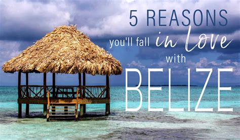 Fall In Love With Belize Edge Of Wonder Travels Unlimited