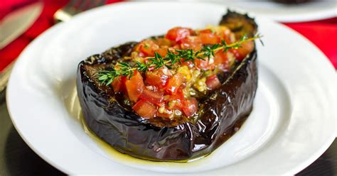In japan, it's good luck to dream … Baked Eggplant with Italian Tomato Salsa (Paleo, Whole30 ...