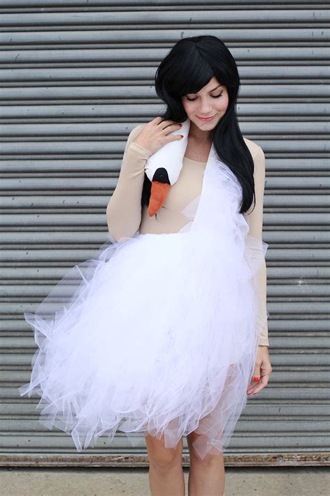 Bjork Swan Dress Costume Tutorial A Beautiful Mess
