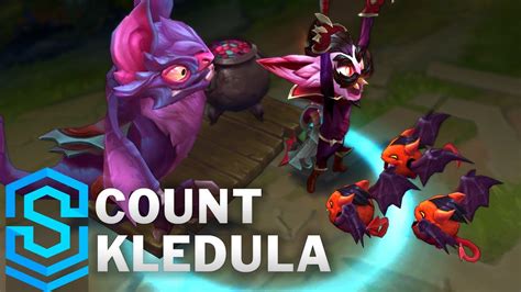 Count Kledula Skin Spotlight Pre Release League Of Legends Youtube