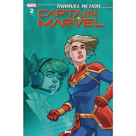 Marvel Action Captain Marvel 2 Cover A Boo