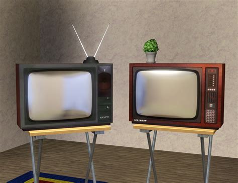 Mod The Sims Two Retro Tv From Soviet Union