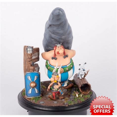 asterix and obelix diorama stl 3d print files