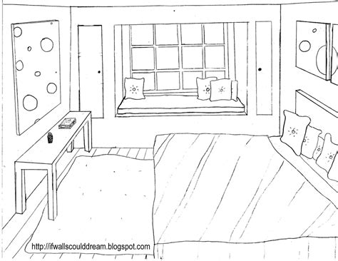 3d Bed Drawing At Explore Collection Of 3d Bed Drawing