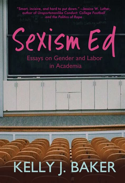 Sexism Is A Feature Of The System In Higher Ed Pacific Standard