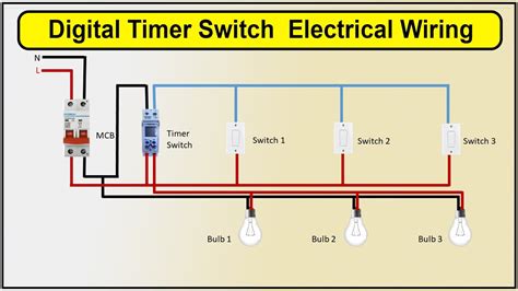 How To Make Digital Timer Switch Electrical Wiring Diagram Mechanical