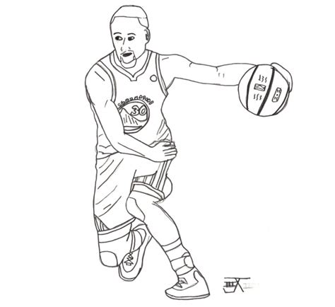 Steph Curry Coloring Pages Curry Stephen Pokemon Card Dunk Pokémon