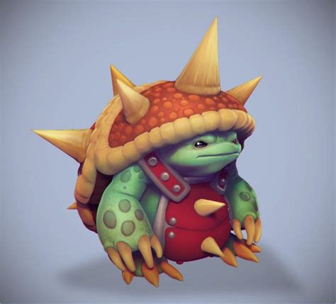 Rammus From League Of Legends So Cute Illustration Character Design