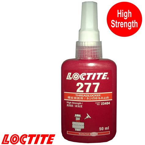 Loctite 277 Stud Lock 50ml Red High Strength Threadlocker Collier Miller