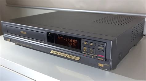 1990 JVC HR D540EA VCR VHS Tape Rewind YouTube