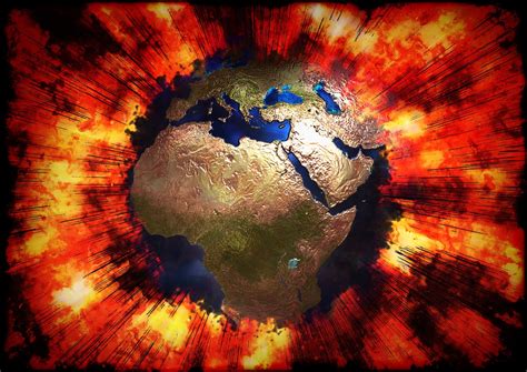 Globe Explosion Monde Image Gratuite Sur Pixabay