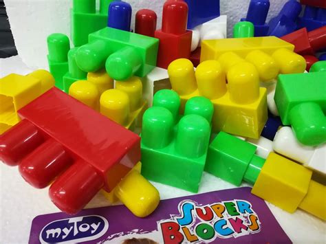 Bongbongidea Big Lego Style Blocks For Children 25 And 50 Pcs Pack