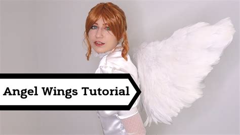 diy cosplay angel wings tutorial eva foam and wire youtube