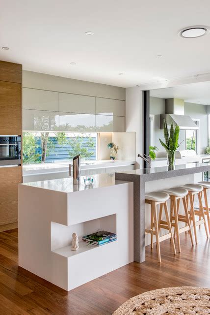 Modern Queenslander Contemporary Kitchen Brisbane By Darren