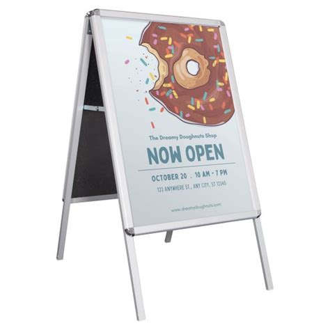 A0 Pavement Sign Poster A Board Discount Displays