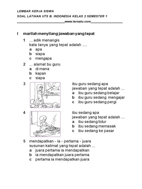 Soal Ujian Bahasa Indonesia Kelas 10 Semester 2 Homecare24
