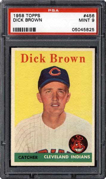 1958 Topps Dick Brown Psa Cardfacts®