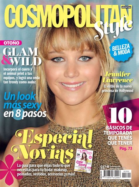 Jennifer Lawrence For Cosmopolitan Style Argentina May 2013 Magspider