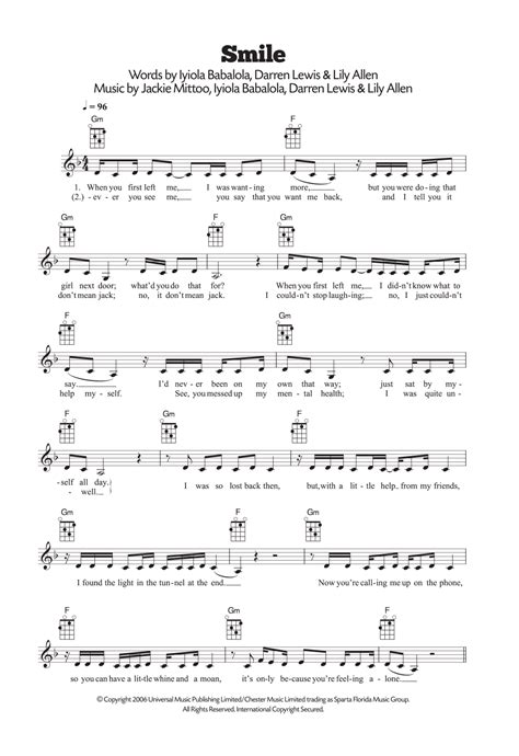 Lily Allen Somewhere Only We Know Sheet Music Notes Chords Download