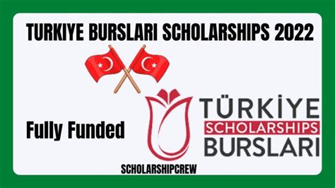 Turkiye Burslari Scholarships 2022 In Turkey Fully Funded