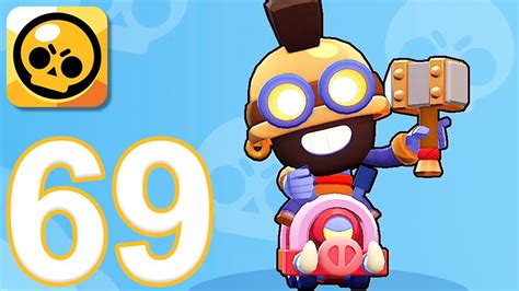 Carl goes into a crazy spin for a few seconds. Brawl Stars - Gameplay Walkthrough Part 69 - Hog Rider ...