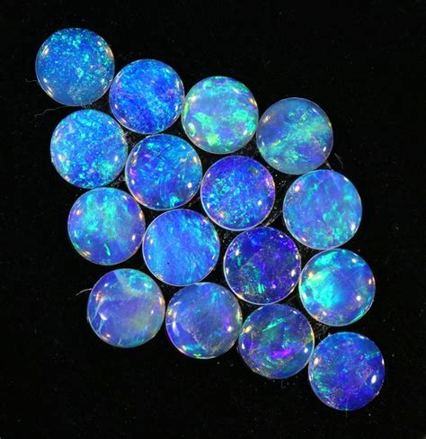 291cts 16pcs Matching Crystal Fire Opals Calibrated Su1322 Crystals