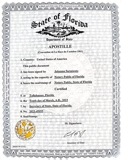 Apostillar Un Documento En Estados Unidos Usa Sarmiento Notary