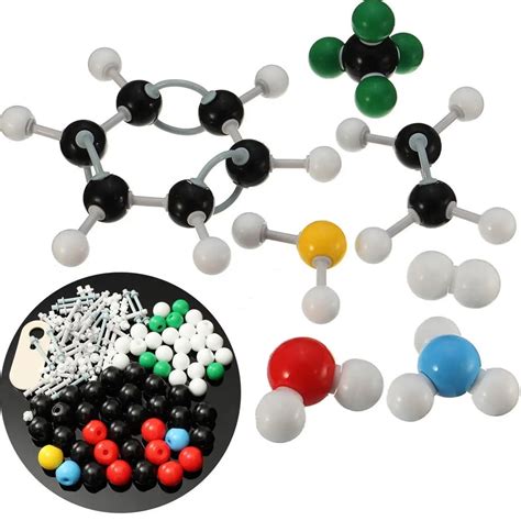 Educational Organic Chemistry Colorful Model Kit Molecular Model Atoms