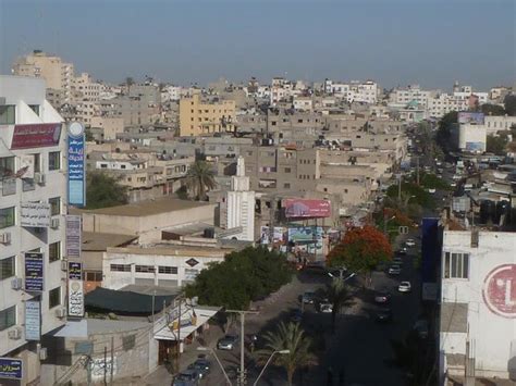 Ġazzā), also referred to as gaza city, is a palestinian city in the gaza strip, with a population of 590,481 (in 2017), making it the largest city in the state of palestine. An Overview of Gaza City Showing the Concrete Buildings Source: Author,... | Download Scientific ...