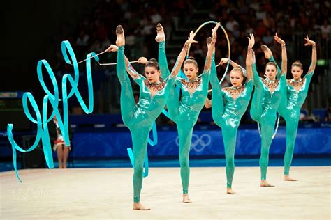 2000 Olympics Russian Rhythmics Gymnasticteam Amazing Gymnastics
